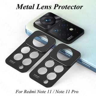 Película Protetora De Lente Metálica Tela Para Xiaomi Redmi Nota 11/11 Pro/11S Anel De Proteção