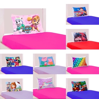 Jogo Lençol Cama Solteiro 2 Peças Infantil Personagens e Desenhos em Oferta na Shopee