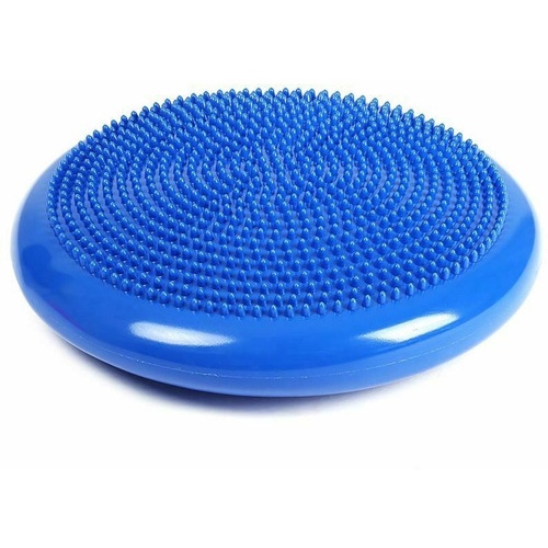 Disco De Equilíbrio Azul Balance Cushion Inflável Almofada 33cm