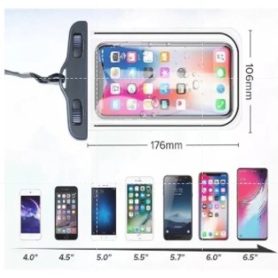 Capa Bolsa Celular A Prova Dágua Proteção - Mergulhos E Chuva