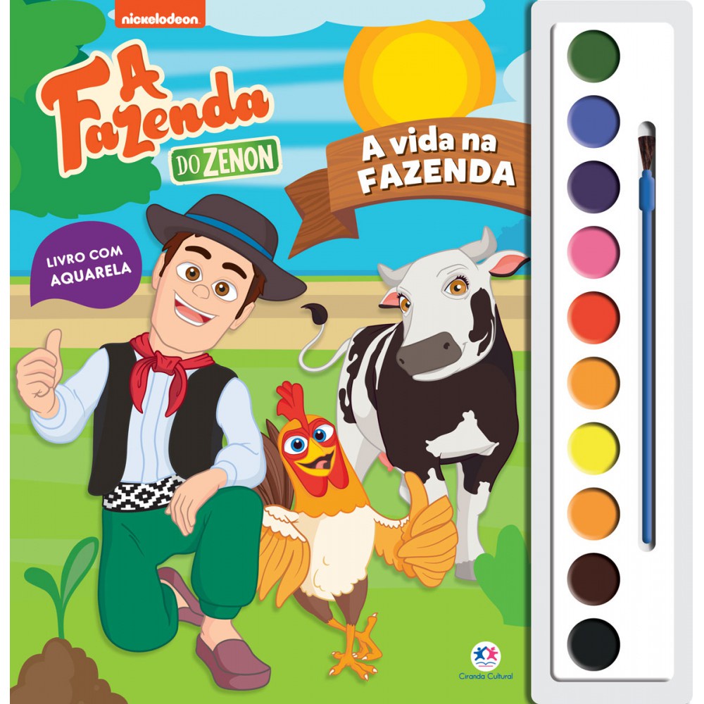 Livro - A Fazenda do Zenon - A vida na fazenda em Oferta na Shopee