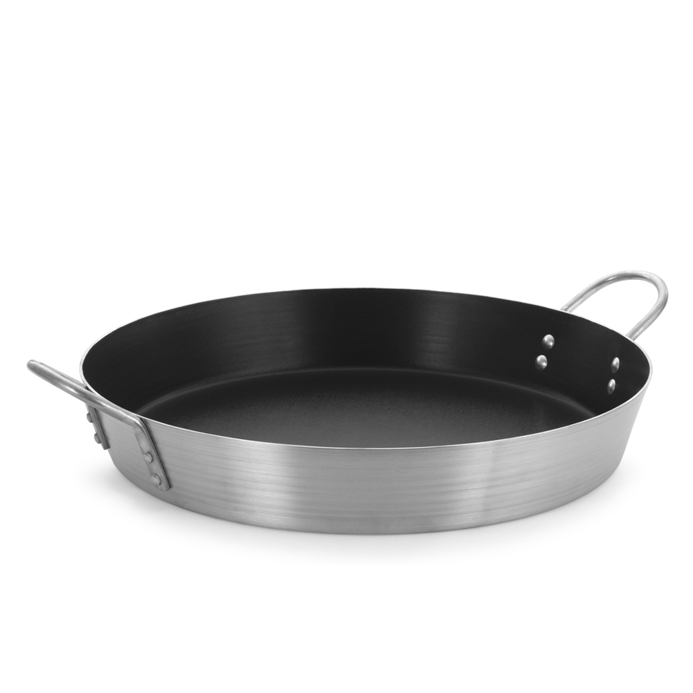 Paellera Antiaderente Profissional 40Cm 6L Nacional em Oferta na Shopee