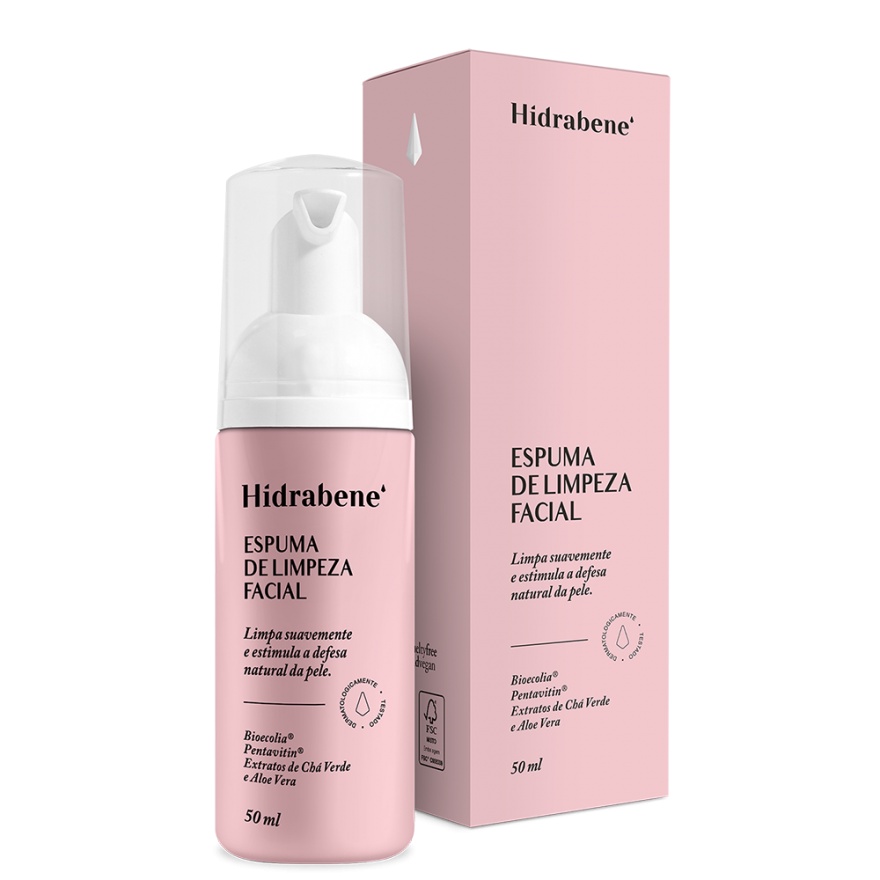 Hidrabene Espuma Limpeza Facial  50ml