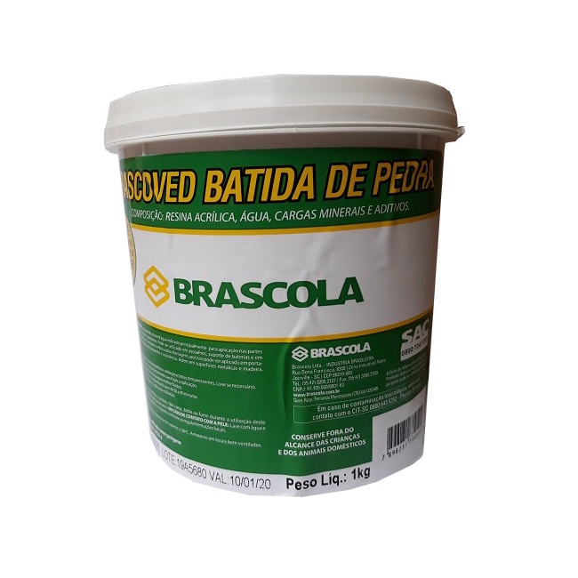 Bate Pedra 1kg - Brascola em Oferta na Shopee
