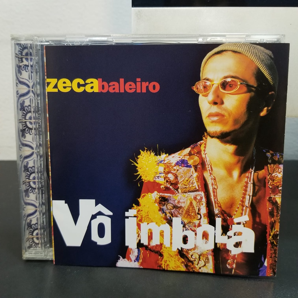 Cd Zeca Baleiro - Vô Imbolá - Original - Lenha / Pagode Russo / Part. Zeca Pagodinho