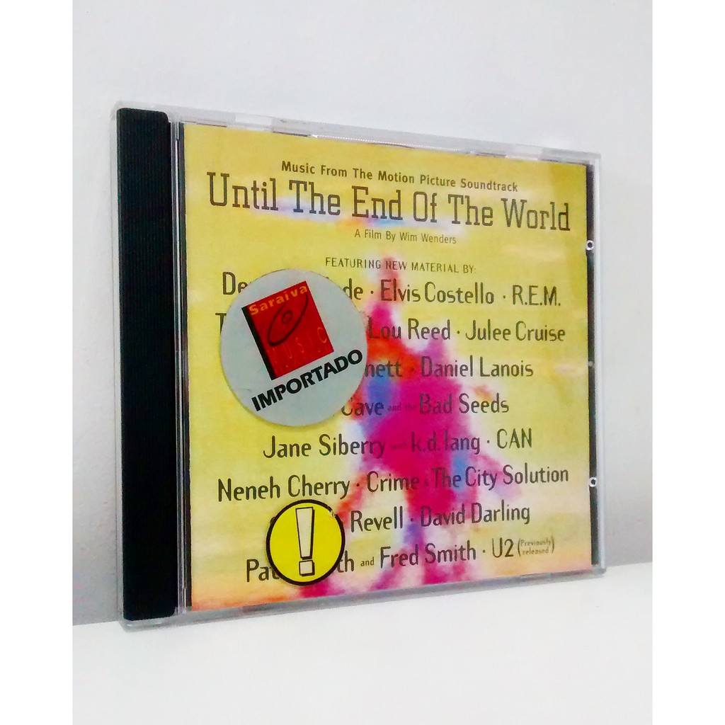 2 CDs trilhas 1 importado - Until The End Of The World Lou Reed Patti Smith Nick Cave REM  - I am Sam
