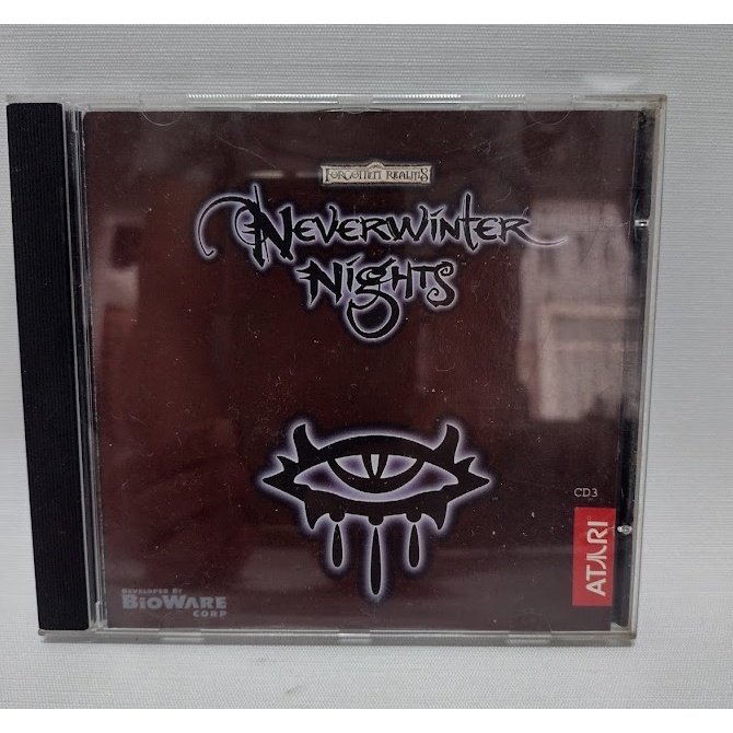Neverwinter Nights Pc Cd-rom Disco Do Jogo Ótimo Estado!