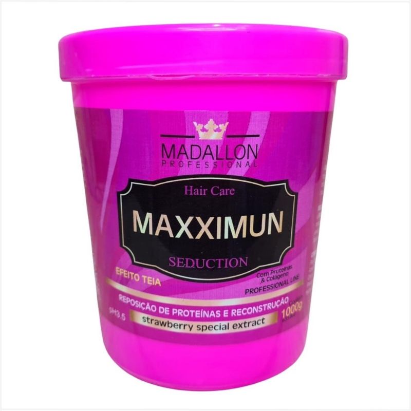 tratamento instantâneo máxximum 1kg efeito chiclete repositor de vitaminas e nutrientes