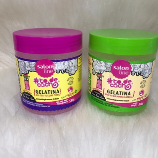 Gelatina Todecacho Kids Molinhas Fixadas Salon Line 550g Shopee Brasil
