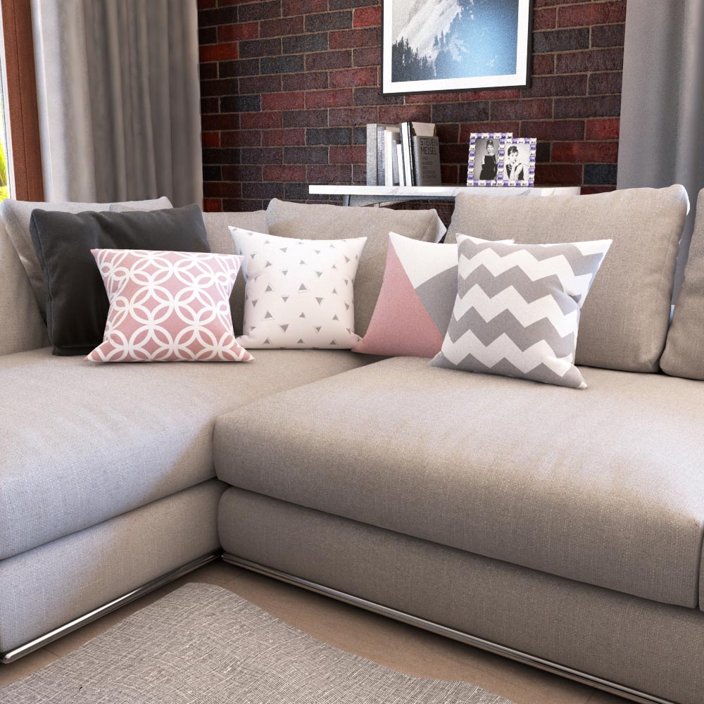 Details 50 kit almofadas decorativas para sofá