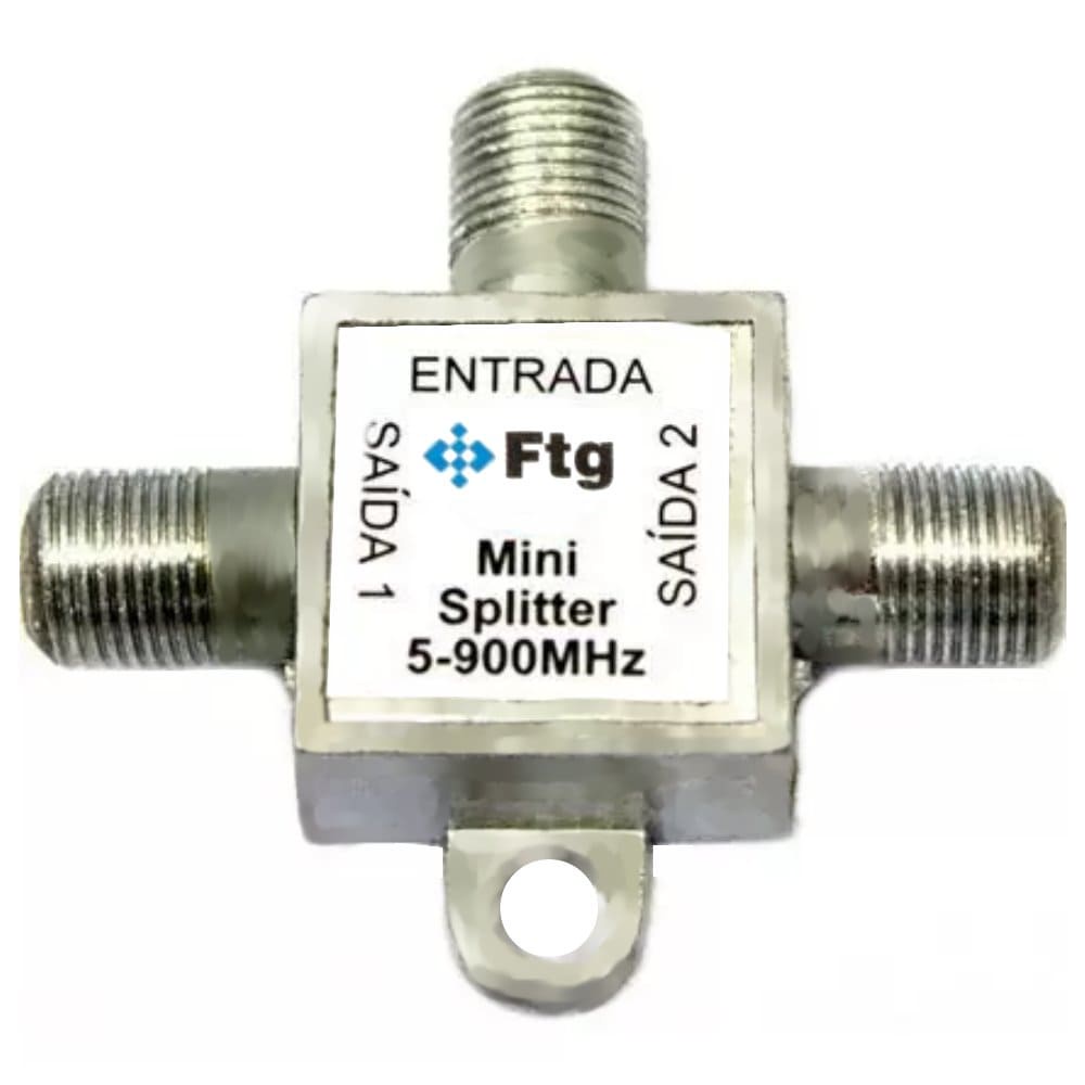 DIVISOR DE SINAL DE 3 SAÍDAS MINI SPLITTER FTG