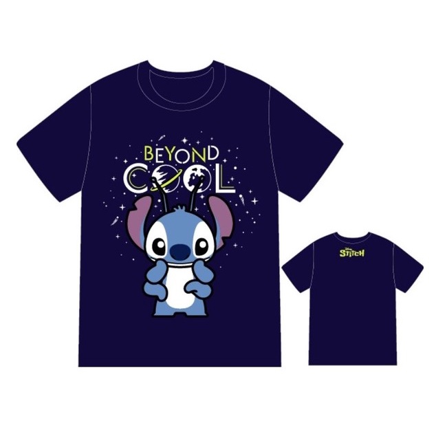 Camiseta Camisa Blusa Beyond Cool Stitch Infantil Unissex Clube Comix Piticas