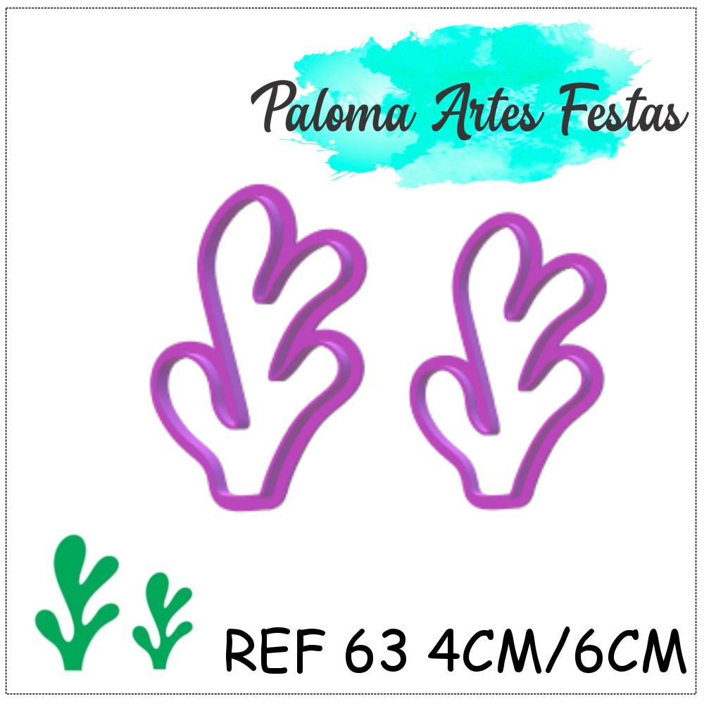 Cortador Kit Alga 4cm/6cm em Oferta na Shopee