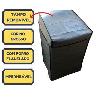 Capa para Máquina de Lavar Roupas Eletrolux 7,5 - 8 - 9 - 10Kg