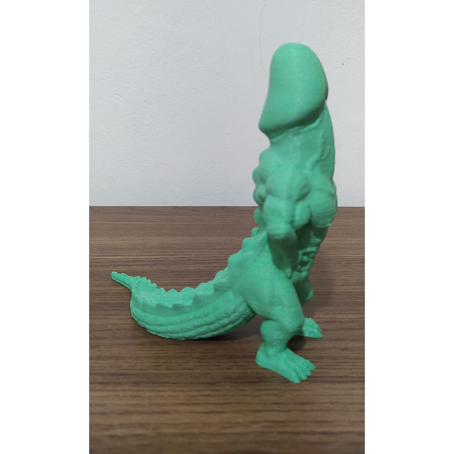 Jacaré Malhado Rustico c/ Penis - 15cm - Escorrega o Preço