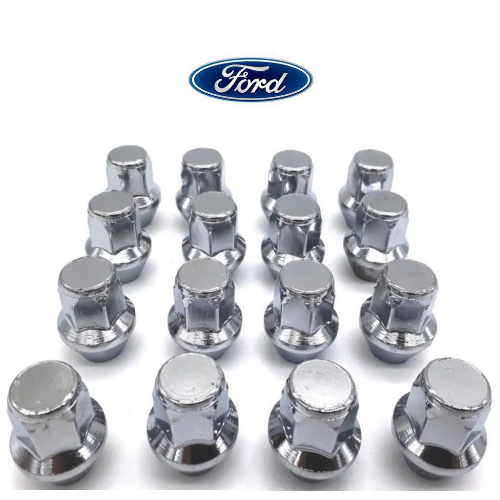 16 Porcas Maciças Roda Ford Ecosport / New Fiesta / Ka a partir de 2013 Não usa Capinhas em Oferta na Shopee