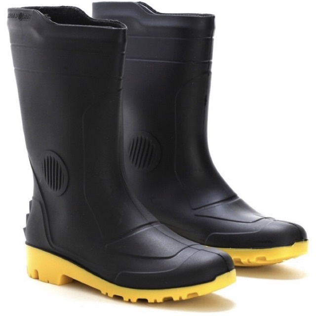 Bota Galocha Grendene Chuva PVC Impermeável solado Amarelo em Oferta na Shopee