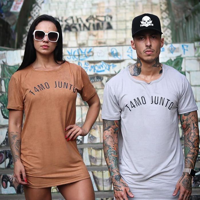 Camisa unissex masculina feminina Tamo Junto