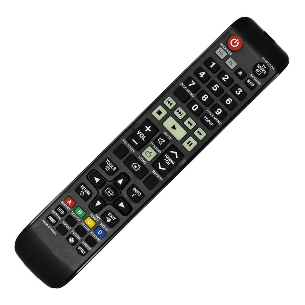 Controle Remoto Para Home Theater Samsung Ah59-02606a