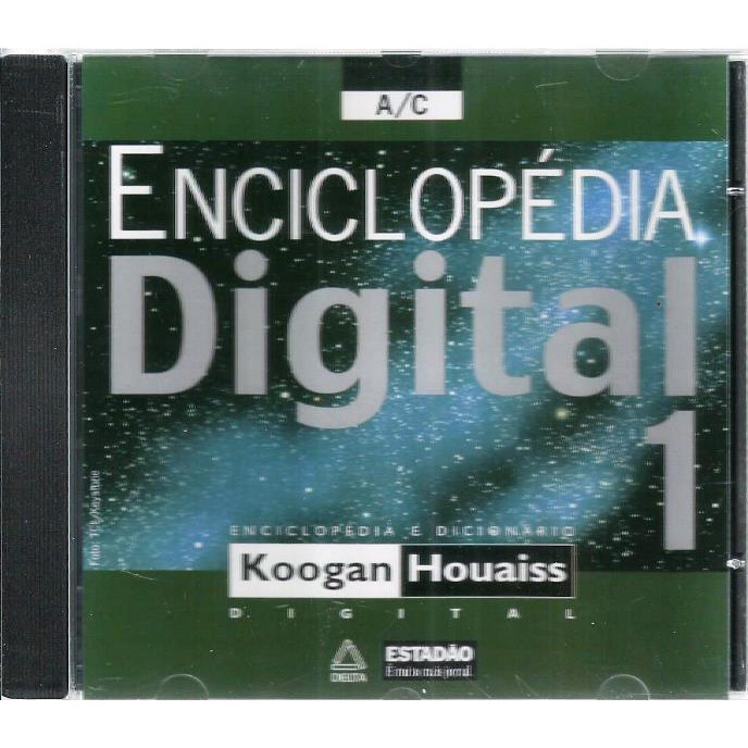 1174 Mcd- Cd Original 1998- Enciclopédia e Dicionário- Nº. 1- A ao C- Estadão- Didático