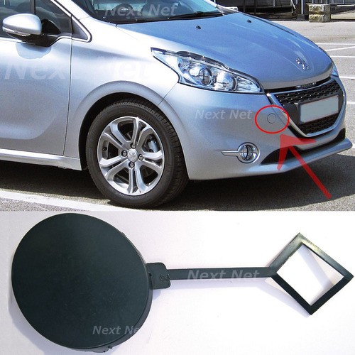 Tampa Reboque Acabamento Parachoque Dianteiro Peugeot 208 ;´