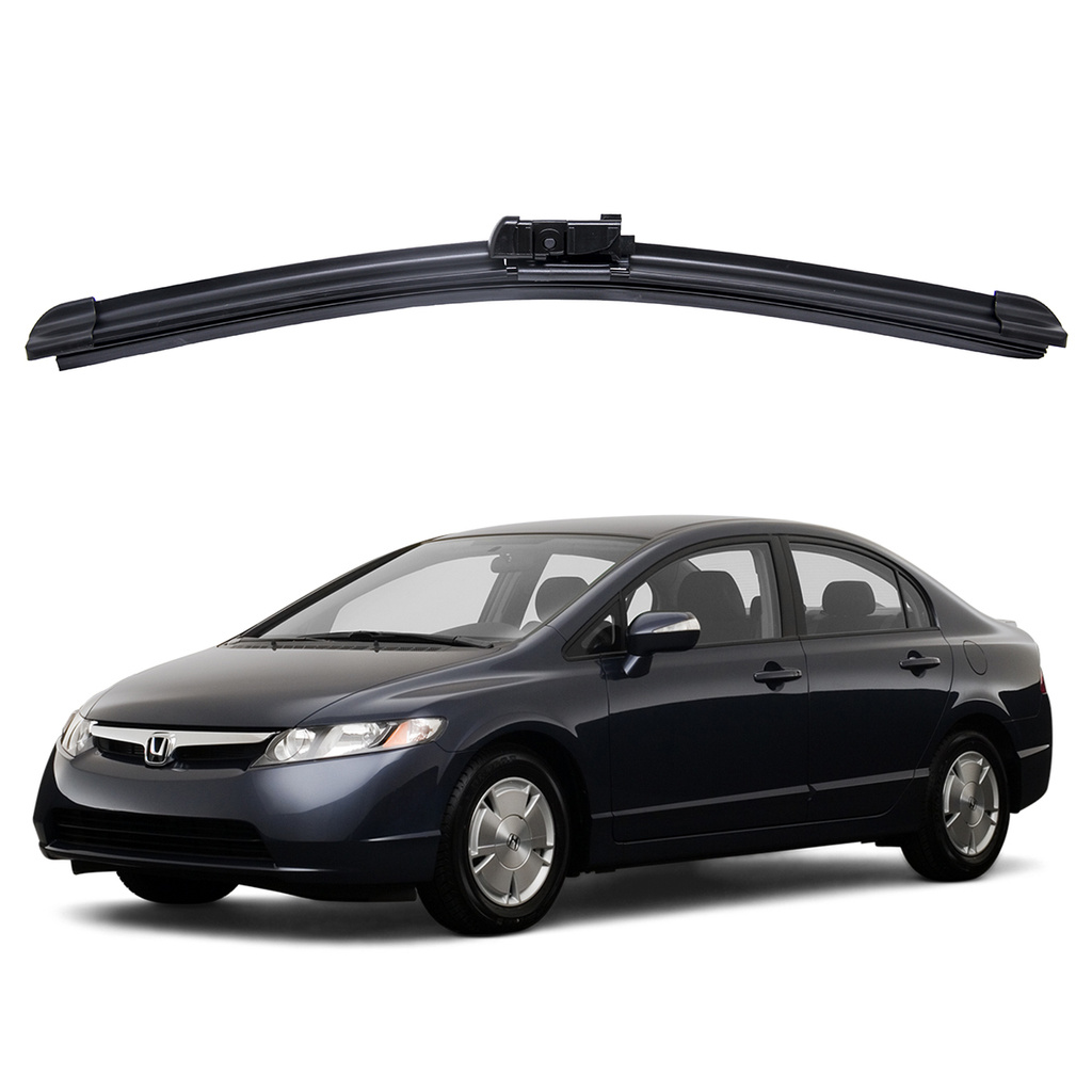 Par Palheta Limpador Parabrisa Dianteiro p/ Carro Honda New Civic 2007 A 2011 em Oferta na Shopee