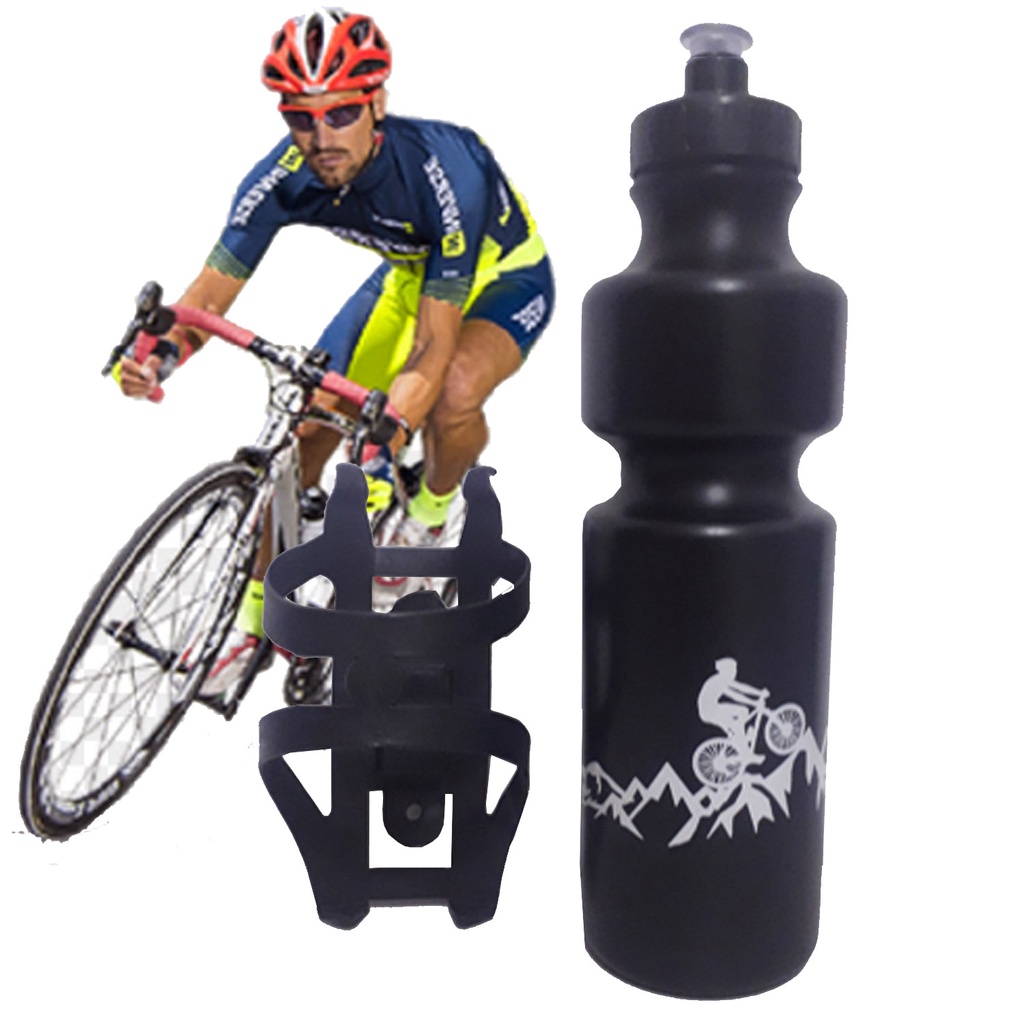 Garrafa De Agua Squeeze Para Bike Bicicleta Corrida Academia Com ...