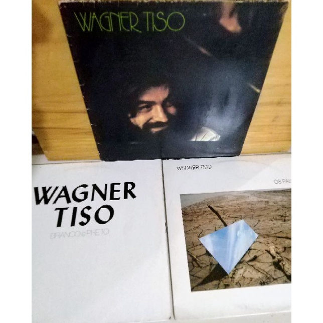 Vinil LPs Wagner Tiso - 1978 - Branco e Preto - Os pássaros