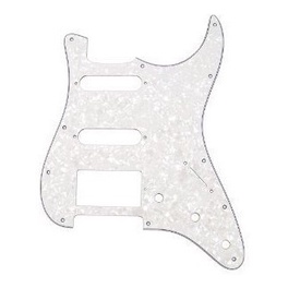 Escudo Guitarra Strato Dolphin Hss Branco Pérola 3 Camadas !