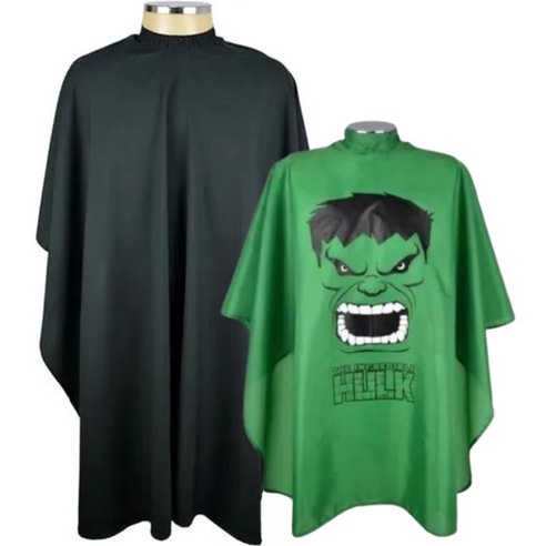 Capa De Corte Cabelo Adulto + Capa De Corte Infantil