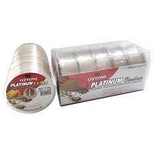 Linha PLATINUM CLEAR CARBON (unidade) composição com carbon marca ottoni 100 metros monofilamento