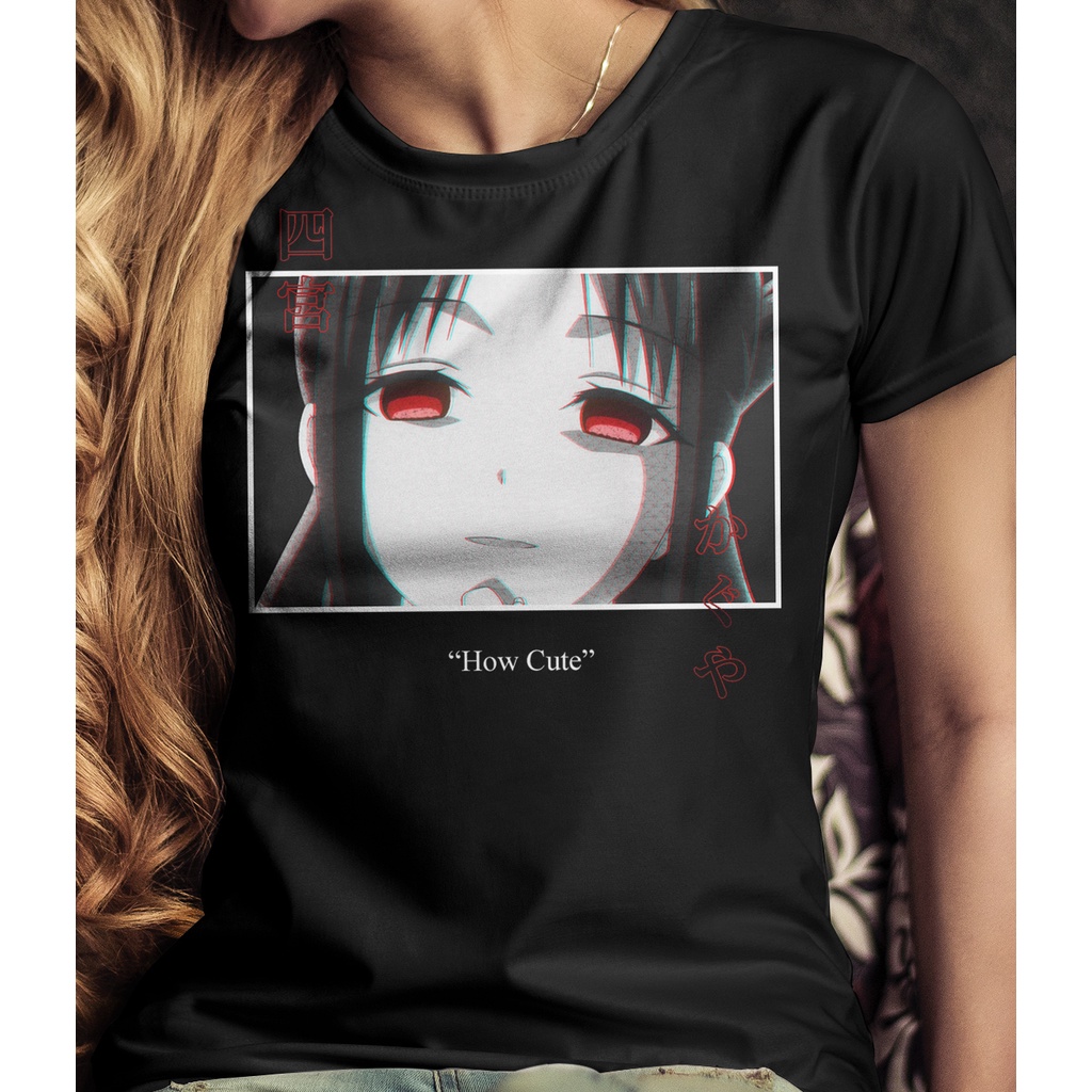 Camiseta Kaguya Sama Love Is War Anime Camisa Silk Digital Unissex Shopee Brasil 4422