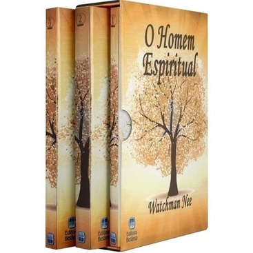 Box O homem espiritual - Volume 01, 02 e 03 | Watchan Nee em Oferta na Shopee