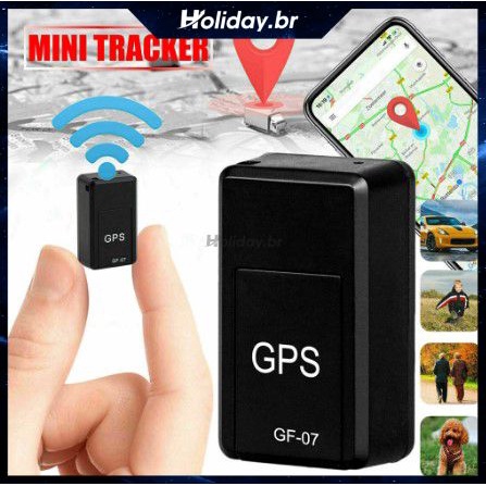 GF Mini Dispositivo Rastreador Magnético Para Carros Rastreamento GPS Tempo Real Shopee Brasil