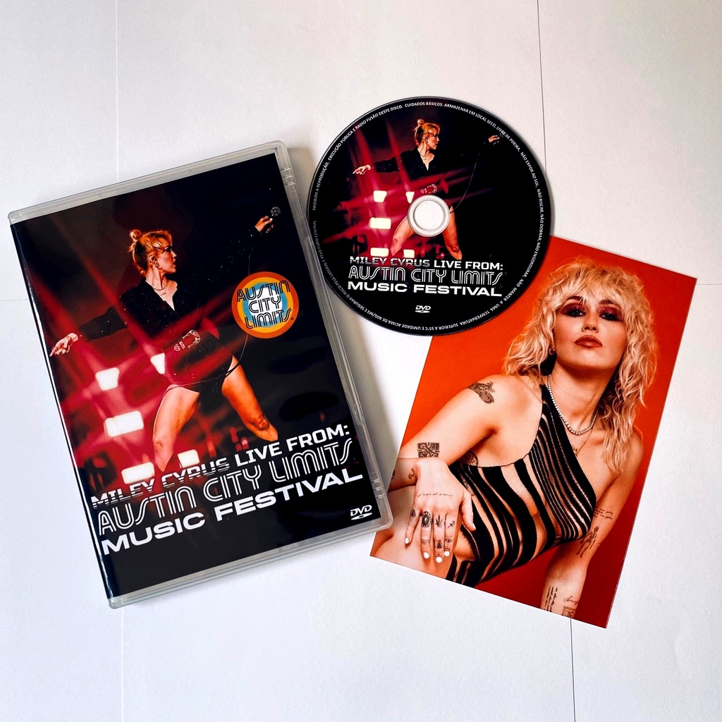 Dvd Miley Cyrus Live At Acl Festival 2021 Austin City Limits