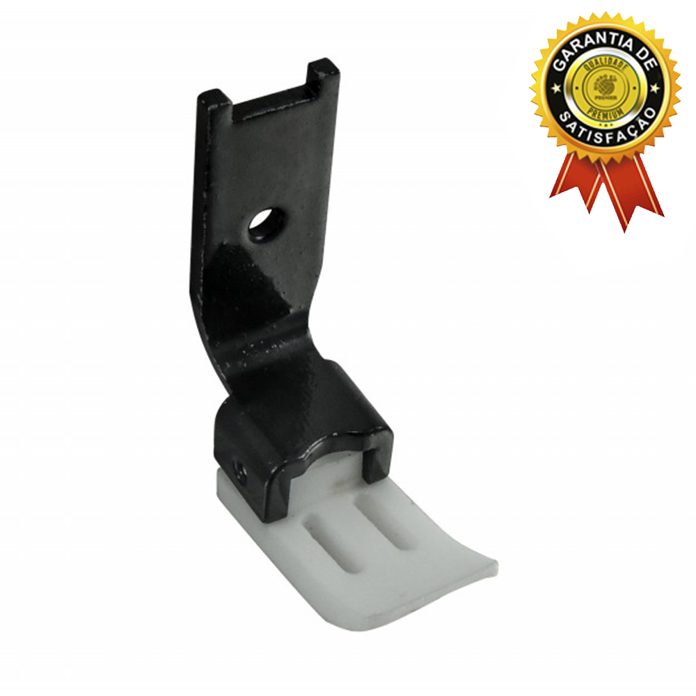 Calcador De Teflon Pespontadeira 2 Agulhas 1/4 Pesponto