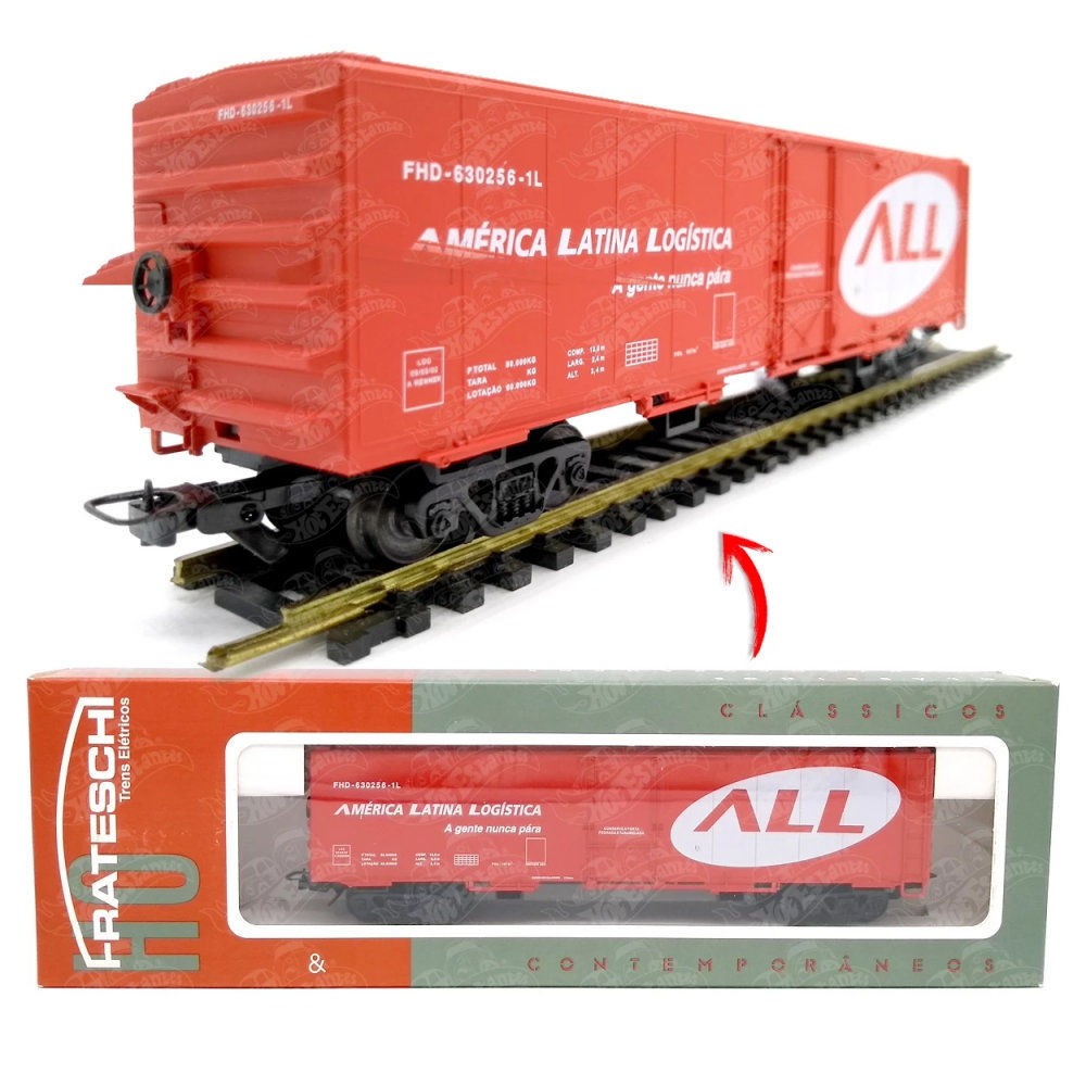 Vagao Hopper Fechado All Fase Ii, Frateschi 2074 | Shopee Brasil