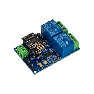 Módulo Relé 2 Canais com ESP8266 WiFi IOT (5V) em Oferta na Shopee