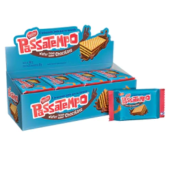 Biscoito Passatempo Wafer Chocolate 20g c/28 - Nestlé
