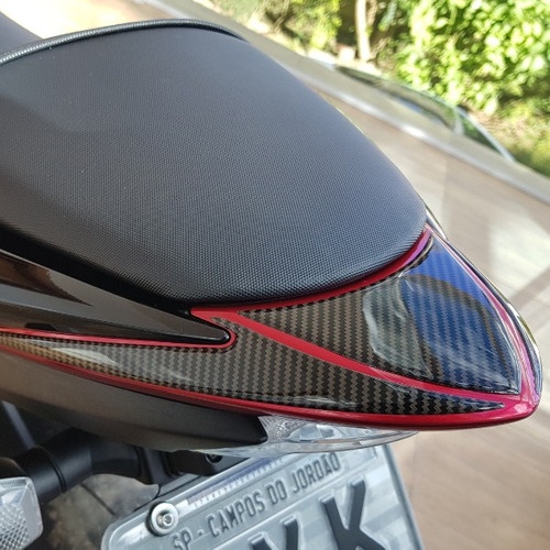 Protetor Adesivo 3d Rabeta + Lateral Moto Suzuki Gsx S 1000