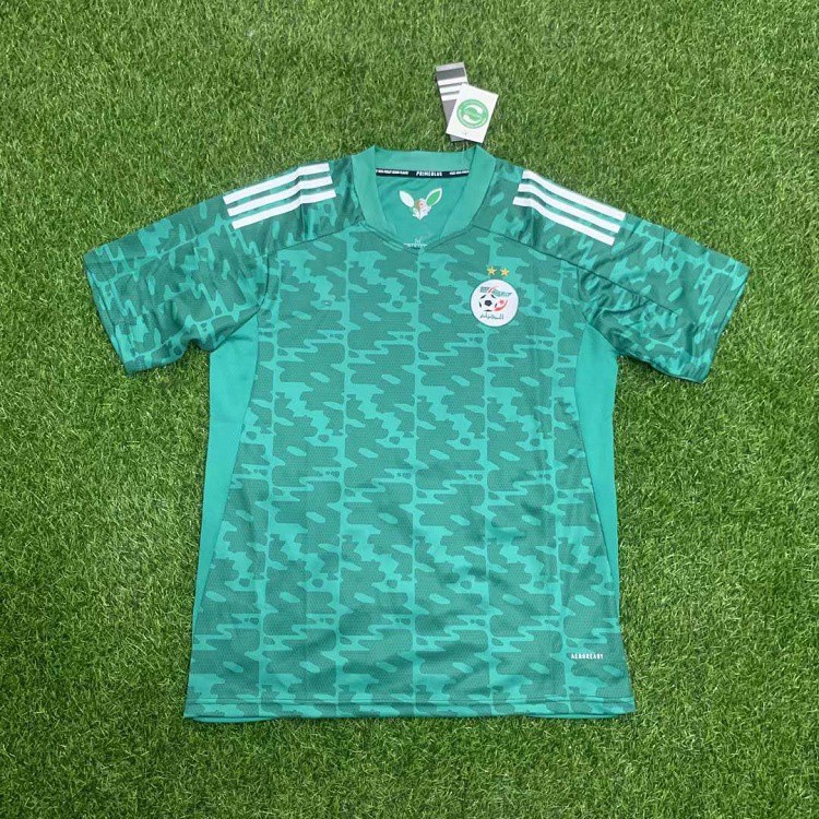 Nouveau Maillot de Foot 7 MAHREZ Algérie 2020 2021 Pas Cher pour Homme