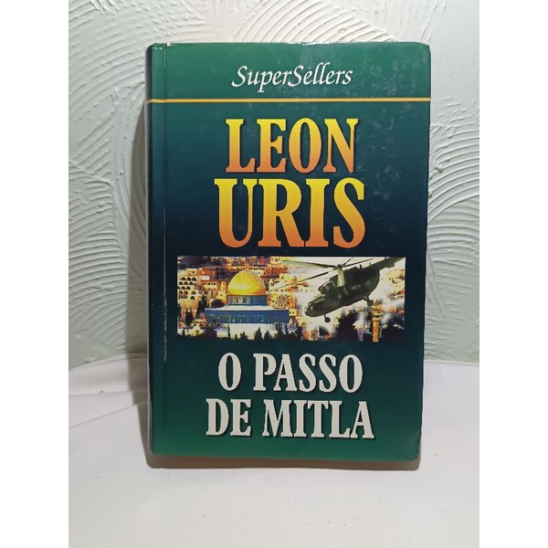 Livro Antigo de 1988 O Passo de Mitla de Leon Uris SuperSellers n.42 ver Descrição
