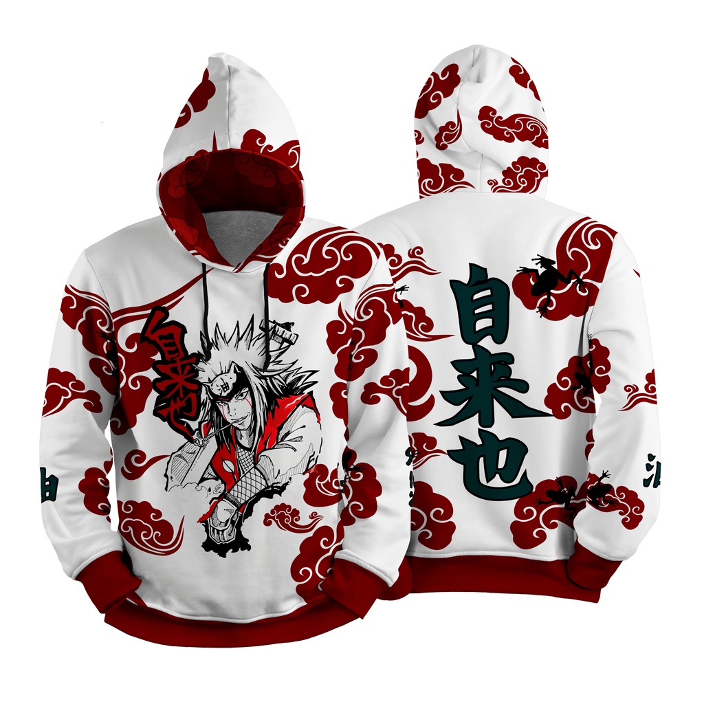 Blusa Moletom Jiraya Naruto Anime Full