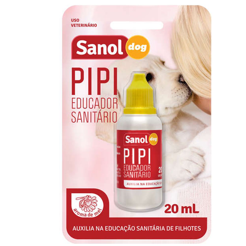 Educador Sanitário Pipi Dog Pode Sanol ( Atrativo Xixi Sim ) 20ml em Oferta na Shopee