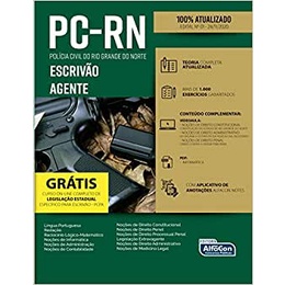 PC-RN Polícia Civil do Rio Grande do Norte - Escrivão Agente
