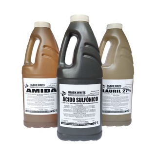 (kit) Amida 60 2 Litros/ Ácido Sulfônico 90% 2 Litros/lauril 27% 2 Litros