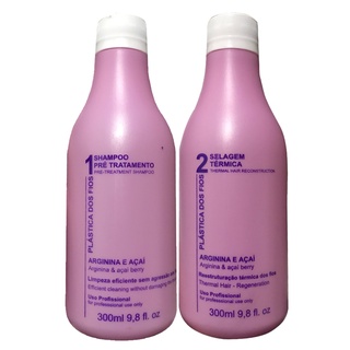 Plástica Dos Fios Selagem Termica Progressiva 300ml