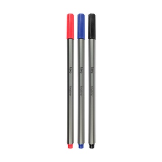 Marcador Artístico Fineliner 0,4mm com 3 Cores Basic Keep - MR055