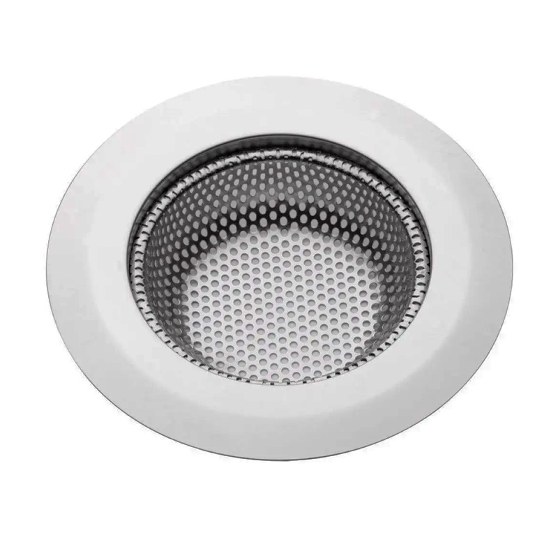 Ralos Para Pia Com Borda Em Aço Inoxidável Cozinha 11,4 Cm - Home & Living