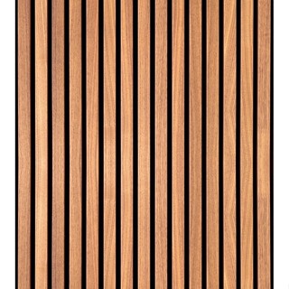 Papel de Parede Adesivo de Madeira Ripada Lisa Autocolante Meia Parede em Oferta na Shopee